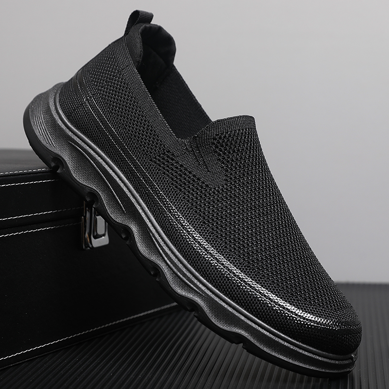 Mens Boat Shoes Casual Loafers Slip On Walking Dress Sneakers Mesh Business Oxfords Work Lightweight Soft Sole