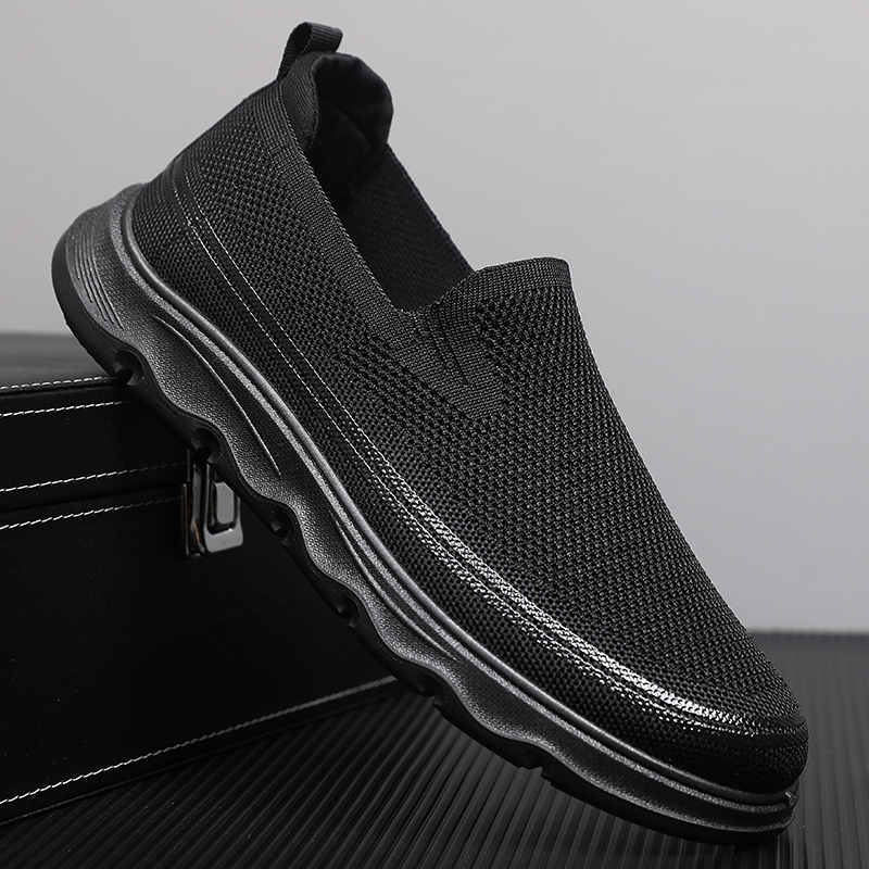 Mens Boat Shoes Casual Loafers Slip On Walking Dress Sneakers Mesh Business Oxfords Work Lightweight Soft Sole