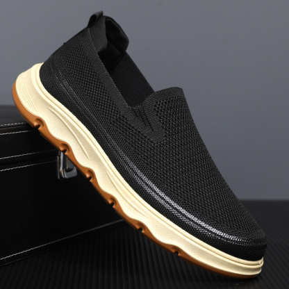 Mens Boat Shoes Casual Loafers Slip On Walking Dress Sneakers Mesh Business Oxfords Work Lightweight Soft Sole