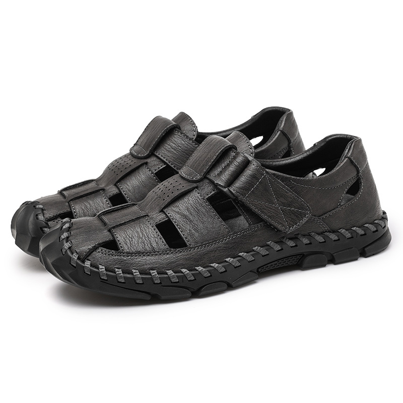 Mens Casual Shoes Summer Breathable Sneakers Loafers Walking Shoes Hand Made Lace-Up Leather Dress Flats Shoes for Driving Business Working Office