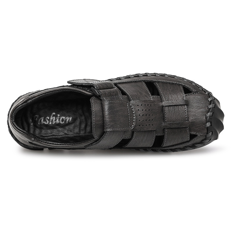 Mens Casual Shoes Summer Breathable Sneakers Loafers Walking Shoes Hand Made Lace-Up Leather Dress Flats Shoes for Driving Business Working Office