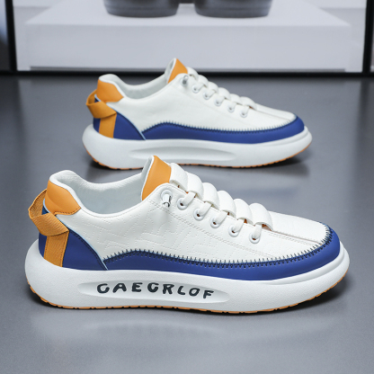 Mens Casual Shoes Summer Breathable Sneakers Loafers Walking Shoes Hand Made Lace-Up Leather Dress Flats Shoes for Driving Business Working Office