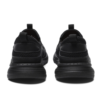 Men's Orthopedic Leather Dress Walking Shoes: Comfortable Orthotic Plantar Fasciitis Oxford Shoes with Arch Support, Flat Feet Casual Business Slip-On Loafers for Foot and Heel Pain Relief