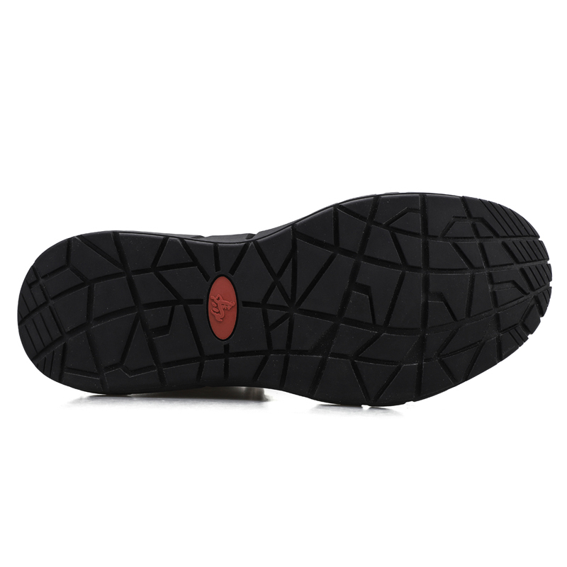 Mens Casual Leather Shoes Ankle Chukka Boots Slip On Lightweight Loafers Mid top Walking Driving Shoes for Male