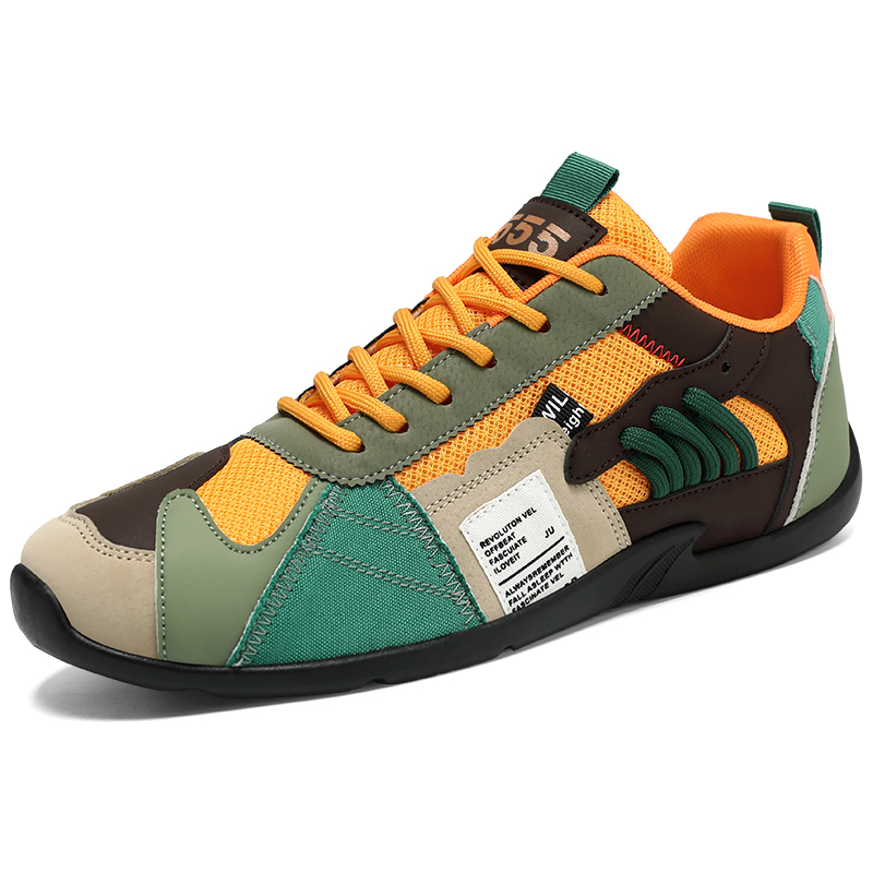 Men's Comfortable Orthopedic Leather Shoes - Lightweight ; Round Toe ;