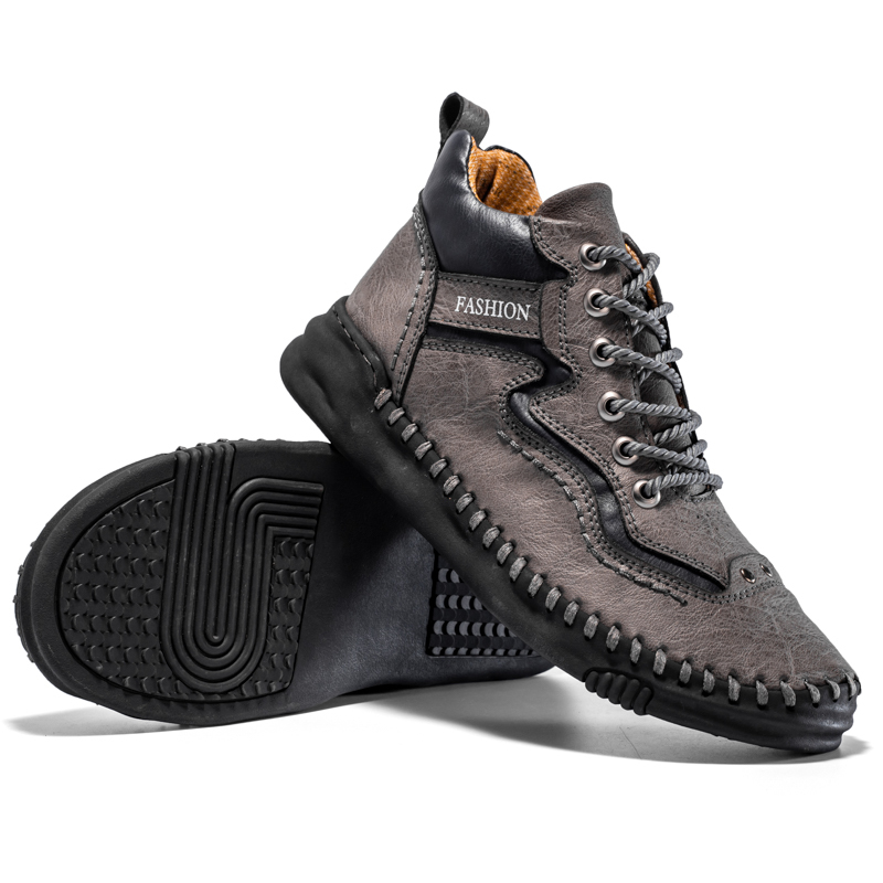 ⏳ 70% OFF Ends at Midnight! / Men's Orthopedic Safety Work Shoes - Protective Toe ; Ankle Protection ;  Waterproof ; Lightweight ;Shock Absorption ; Non-Slip ; Durable for 3 years