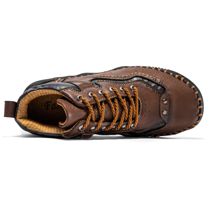 ⏳ 70% OFF Ends at Midnight! / Men's Orthopedic Safety Work Shoes - Protective Toe ; Ankle Protection ;  Waterproof ; Lightweight ;Shock Absorption ; Non-Slip ; Durable for 3 years