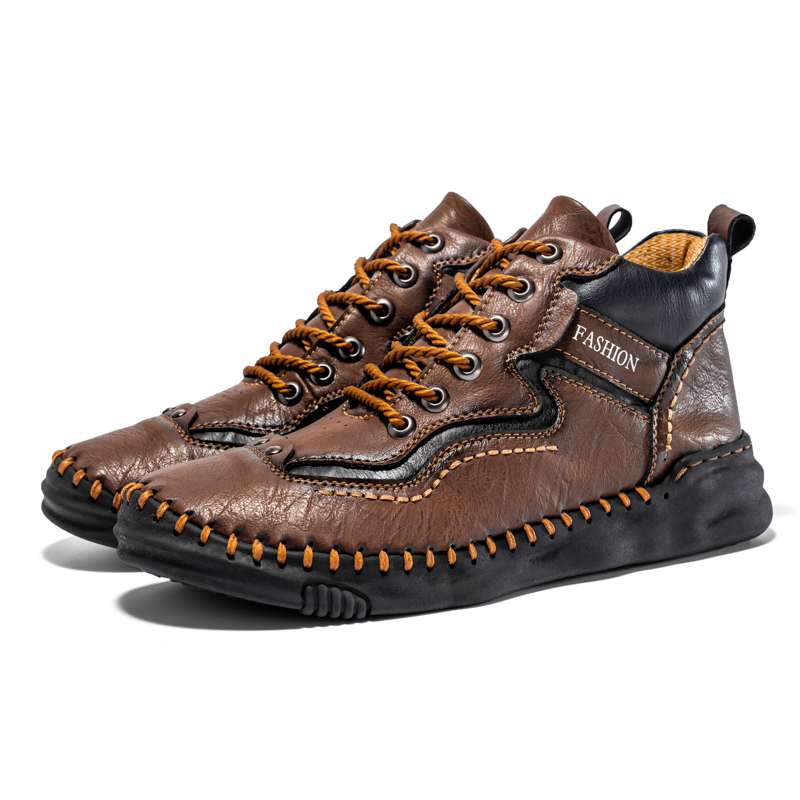 ⏳ 70% OFF Ends at Midnight! / Men's Orthopedic Safety Work Shoes - Protective Toe ; Ankle Protection ;  Waterproof ; Lightweight ;Shock Absorption ; Non-Slip ; Durable for 3 years