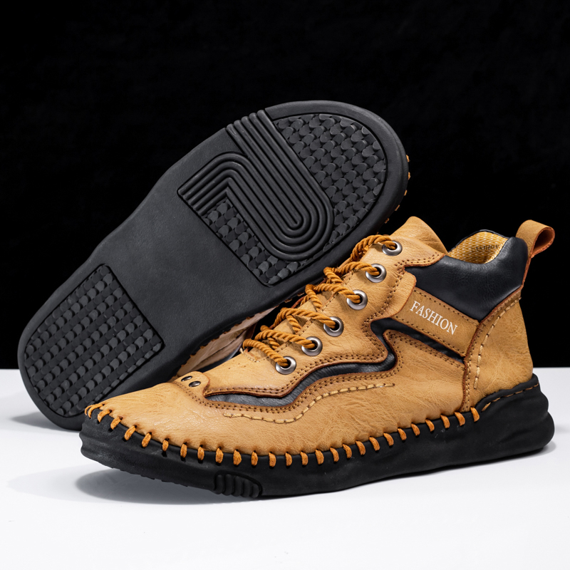 ⏳ 70% OFF Ends at Midnight! / Men's Orthopedic Safety Work Shoes - Protective Toe ; Ankle Protection ;  Waterproof ; Lightweight ;Shock Absorption ; Non-Slip ; Durable for 3 years