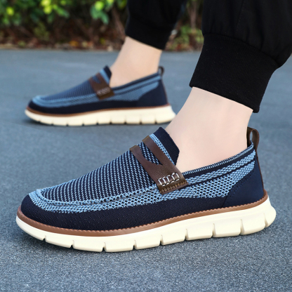 Men’s Business Casual Oxford Sneakers – Lightweight Lace-Up Dress Shoes for Work, Travel & Daily Commute 