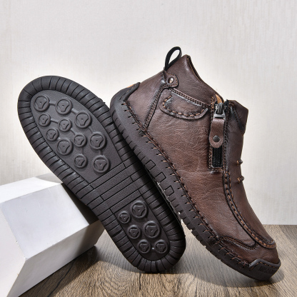 ⏳ 70% OFF Ends at Midnight! / Men's Orthopedic Safety Work Shoes - Protective Toe ; Ankle Protection ;  Waterproof ; Lightweight ;Shock Absorption ; Non-Slip ; Durable for 3 years