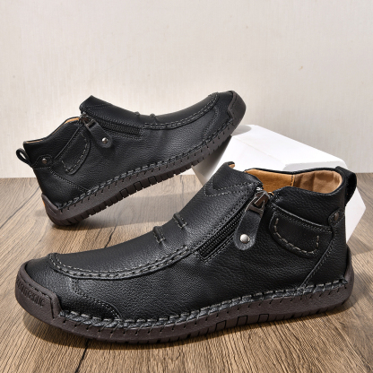 ⏳ 70% OFF Ends at Midnight! / Men's Orthopedic Safety Work Shoes - Protective Toe ; Ankle Protection ;  Waterproof ; Lightweight ;Shock Absorption ; Non-Slip ; Durable for 3 years