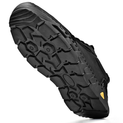 Men's Comfortable Orthopedic Leather Shoes - Lightweight ; Round Toe ; Breathable ; Arch Support ; Non-Slip ; Durable for 3 years