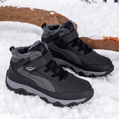 Men Combat Boots Waterproof Non-Slip Hiking Boots Anti-Puncture Anti-Sprain Work Boots