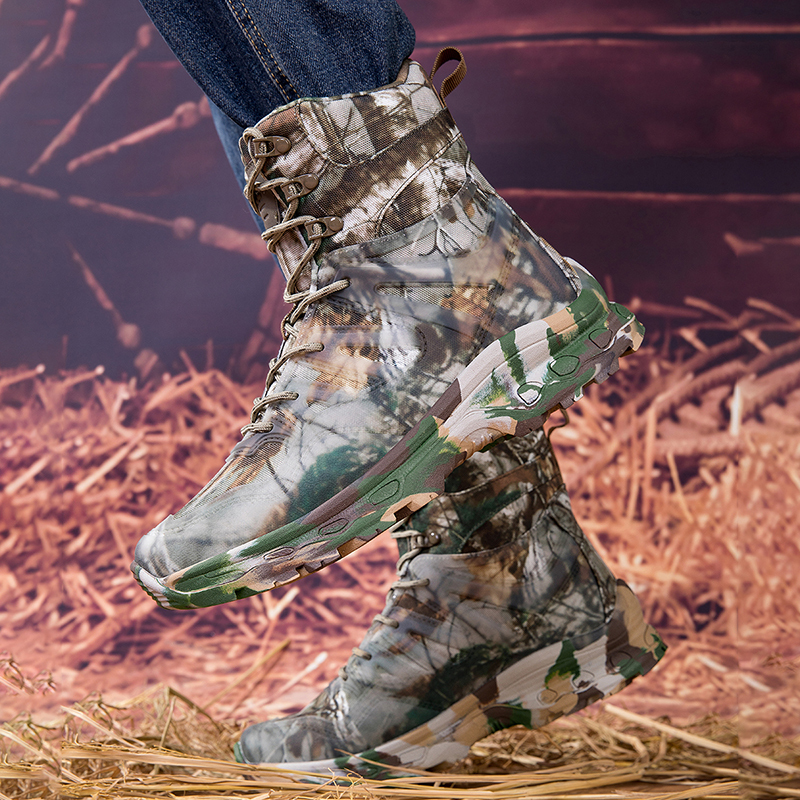 Military Grade Tactical Boots Work Boots Hunting Boots - Waterproof, Anti-Sprain, Anti-Puncture, Non-Slip, Toe Protection, Kevlar Reinforced Midsole, 360° Anti-Twist Support