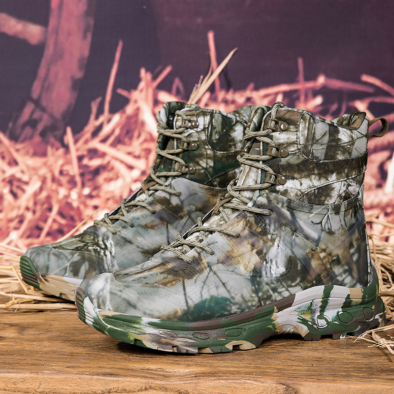 Military Grade Tactical Boots Work Boots Hunting Boots - Waterproof, Anti-Sprain, Anti-Puncture, Non-Slip, Toe Protection, Kevlar Reinforced Midsole, 360° Anti-Twist Support