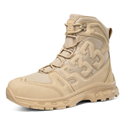 Military Grade Tactical Boots Work Boots Hunting Boots - Waterproof, Anti-Sprain, Anti-Puncture, Non-Slip, Toe Protection, Kevlar Reinforced Midsole, 360° Anti-Twist Support
