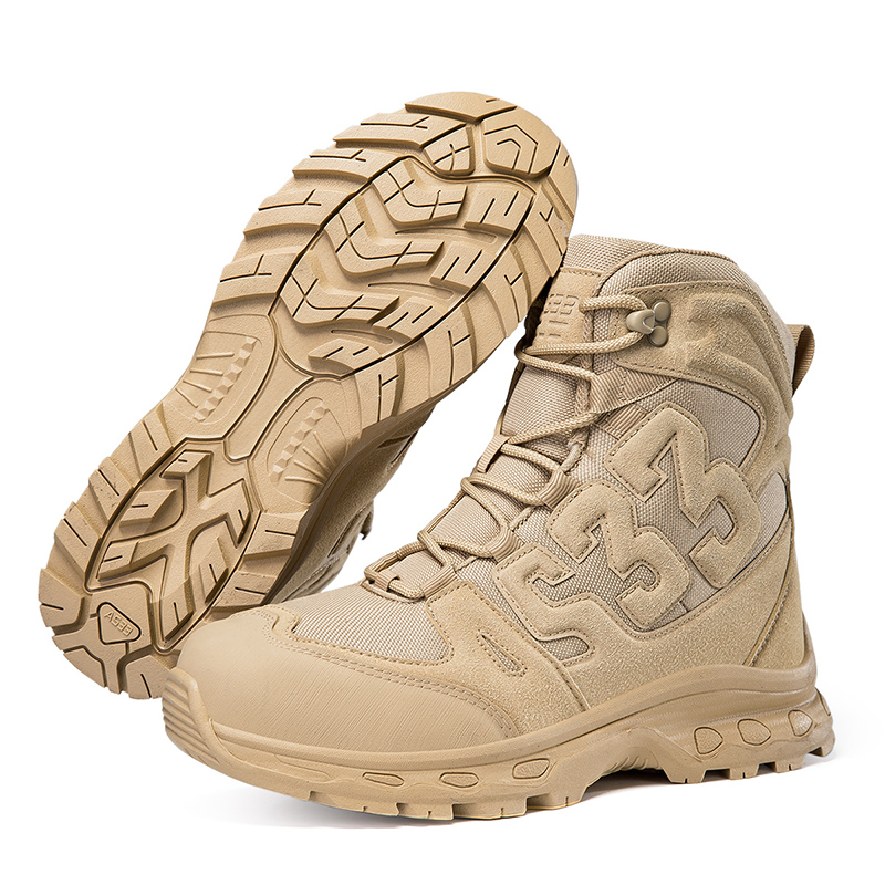 Military Grade Tactical Boots Work Boots Hunting Boots - Waterproof, Anti-Sprain, Anti-Puncture, Non-Slip, Toe Protection, Kevlar Reinforced Midsole, 360° Anti-Twist Support