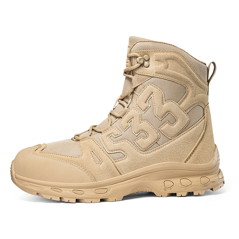 Military Grade Tactical Boots Work Boots Hunting Boots - Waterproof, Anti-Sprain, Anti-Puncture, Non-Slip, Toe Protection, Kevlar Reinforced Midsole, 360° Anti-Twist Support