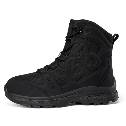 Military Grade Tactical Boots Work Boots Hunting Boots - Waterproof, Anti-Sprain, Anti-Puncture, Non-Slip, Toe Protection, Kevlar Reinforced Midsole, 360° Anti-Twist Support