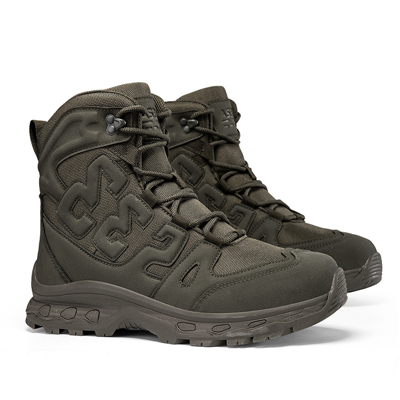 Military Grade Tactical Boots Work Boots Hunting Boots - Waterproof, Anti-Sprain, Anti-Puncture, Non-Slip, Toe Protection, Kevlar Reinforced Midsole, 360° Anti-Twist Support