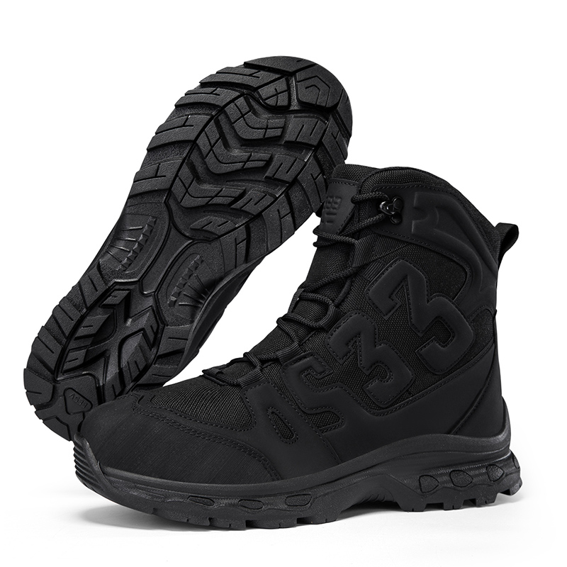 Military Grade Tactical Boots Work Boots Hunting Boots - Waterproof, Anti-Sprain, Anti-Puncture, Non-Slip, Toe Protection, Kevlar Reinforced Midsole, 360° Anti-Twist Support