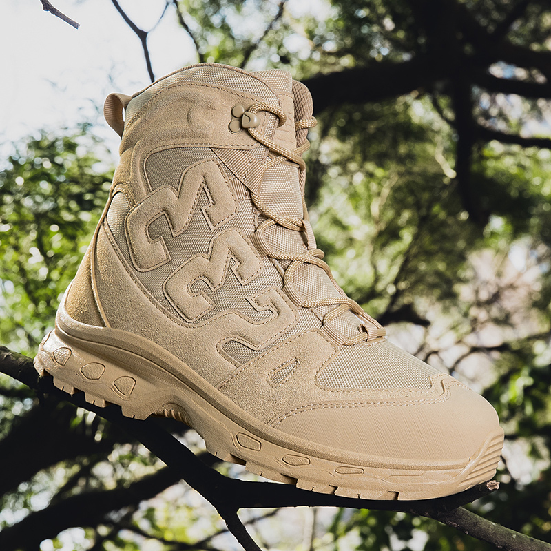 Military Grade Tactical Boots Work Boots Hunting Boots - Waterproof, Anti-Sprain, Anti-Puncture, Non-Slip, Toe Protection, Kevlar Reinforced Midsole, 360° Anti-Twist Support