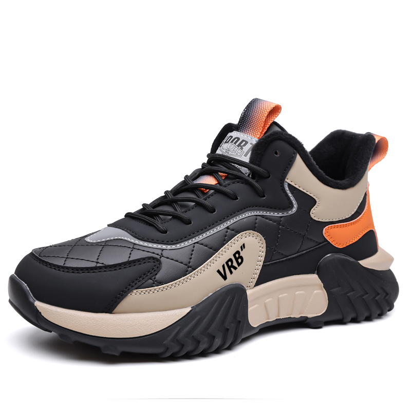 Men's Orthopedic Hiking Boots - Safe and Comfortable Work Boots - Waterproof, Slip-resistant, Impact-resistant, and Puncture-resistant - Wide Toe, Arch Support, and Ankle Support - Money-back Guarantee if ineffective.