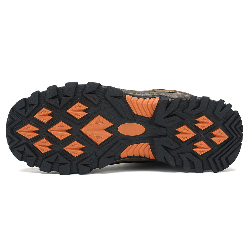 Men's Hiking Boots - Safe; Comfortable; Waterproof; Slip-resistant; Impact-resistant; Puncture-resistant; Wide Toe; Arch Support; Ankle Support