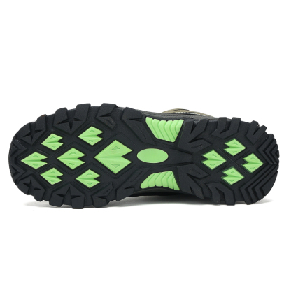 Men's Hiking Boots - Safe; Comfortable; Waterproof; Slip-resistant; Impact-resistant; Puncture-resistant; Wide Toe; Arch Support; Ankle Support