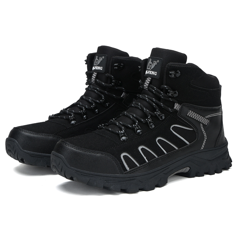 Men's Hiking Boots - Safe; Comfortable; Waterproof; Slip-resistant; Impact-resistant; Puncture-resistant; Wide Toe; Arch Support; Ankle Support