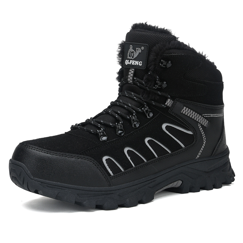 Men's Hiking Boots - Safe; Comfortable; Waterproof; Slip-resistant; Impact-resistant; Puncture-resistant; Wide Toe; Arch Support; Ankle Support