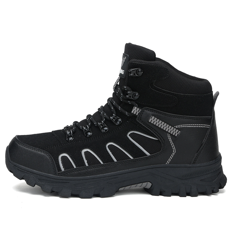 Men's Hiking Boots - Safe; Comfortable; Waterproof; Slip-resistant; Impact-resistant; Puncture-resistant; Wide Toe; Arch Support; Ankle Support