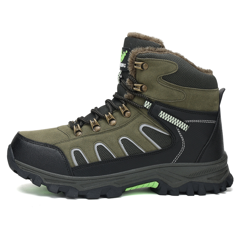 Men's Hiking Boots - Safe; Comfortable; Waterproof; Slip-resistant; Impact-resistant; Puncture-resistant; Wide Toe; Arch Support; Ankle Support