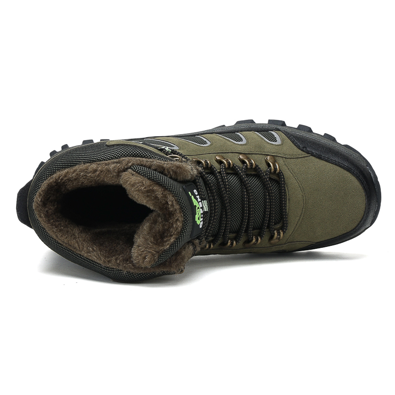 Men's Hiking Boots - Safe; Comfortable; Waterproof; Slip-resistant; Impact-resistant; Puncture-resistant; Wide Toe; Arch Support; Ankle Support