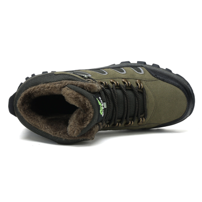 Men's Hiking Boots - Safe; Comfortable; Waterproof; Slip-resistant; Impact-resistant; Puncture-resistant; Wide Toe; Arch Support; Ankle Support