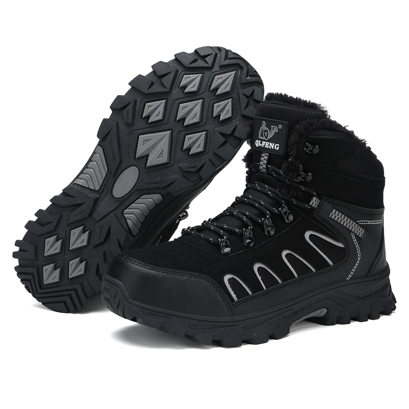 Men's Hiking Boots - Safe; Comfortable; Waterproof; Slip-resistant; Impact-resistant; Puncture-resistant; Wide Toe; Arch Support; Ankle Support