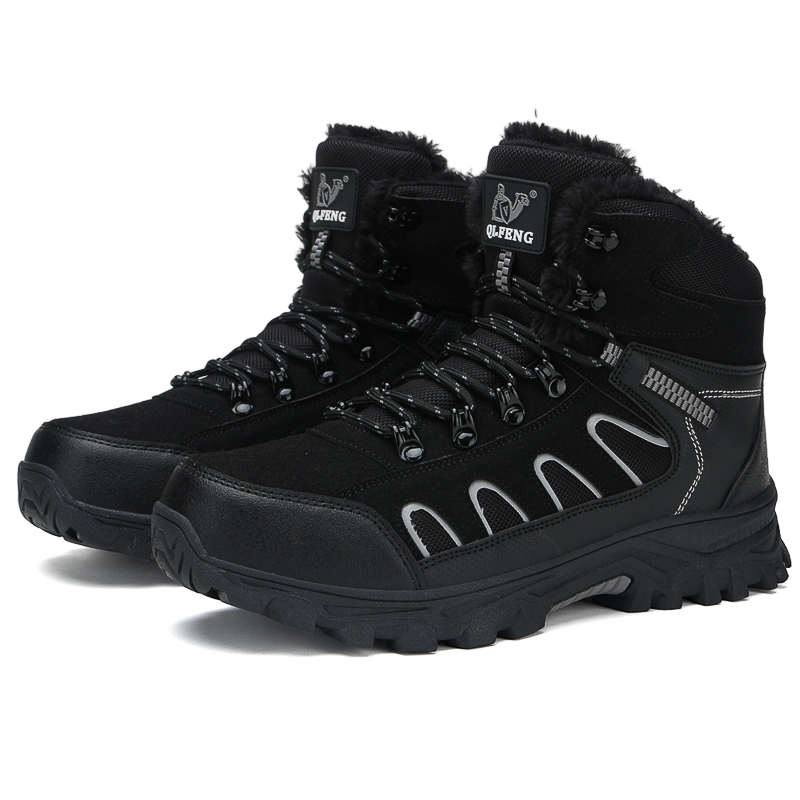 Men's Hiking Boots - Safe; Comfortable; Waterproof; Slip-resistant; Impact-resistant; Puncture-resistant; Wide Toe; Arch Support; Ankle Support
