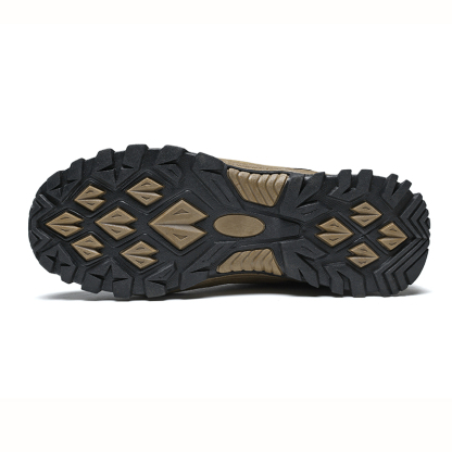 Men's Orthopedic Arch Support Wide Toe Ankle Support Hiking Shoes Waterproof Non-slip Anti-puncture Work Shoes