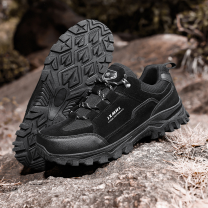 Men's Orthopedic Arch Support Wide Toe Ankle Support Hiking Shoes Waterproof Non-slip Anti-puncture Work Shoes