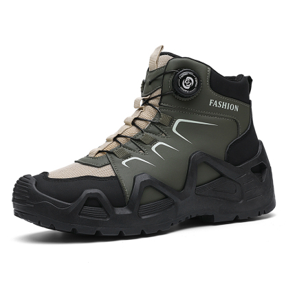 ⏰Limited Time Sale 70% OFF-Men's Orthopedic Hiking Boots - Built-In Arch Support; Waterproof; Anti-Slip; Smash-Resistant; Wide Toe; Ideal for Hiking; Outdoor Adventures