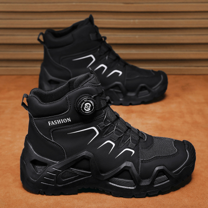 ⏰Limited Time Sale 70% OFF-Men's Orthopedic Hiking Boots - Built-In Arch Support; Waterproof; Anti-Slip; Smash-Resistant; Wide Toe; Ideal for Hiking; Outdoor Adventures