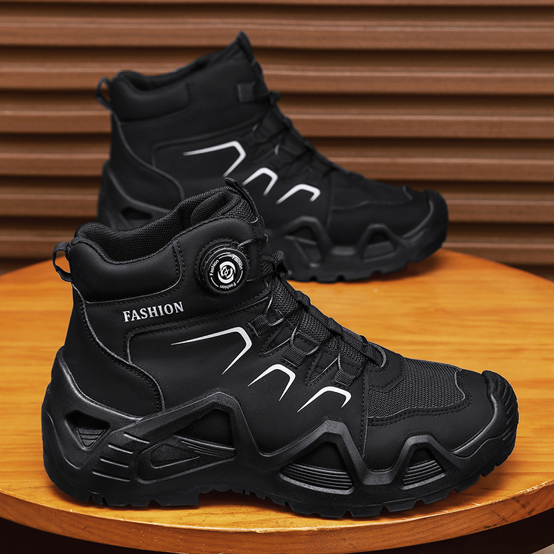 ⏰Limited Time Sale 70% OFF-Men's Orthopedic Hiking Boots - Built-In Arch Support; Waterproof; Anti-Slip; Smash-Resistant; Wide Toe; Ideal for Hiking; Outdoor Adventures