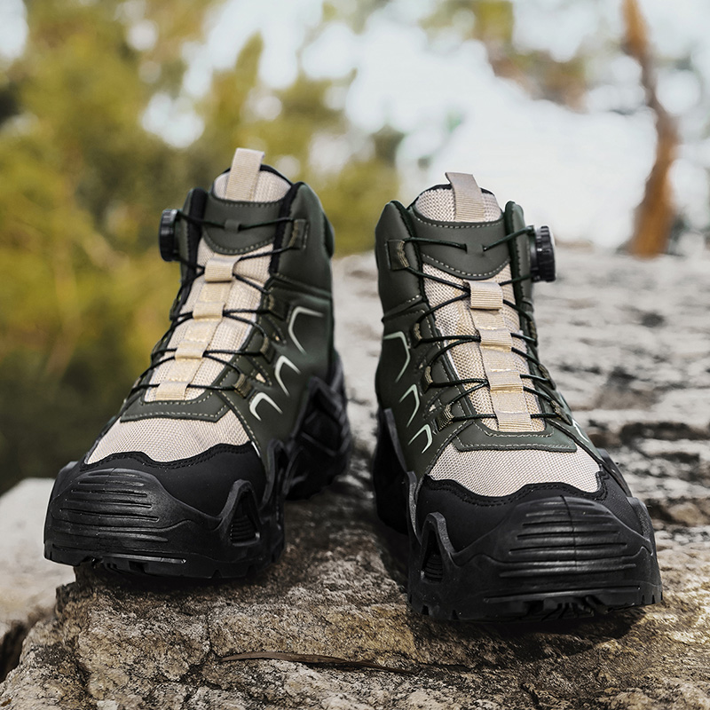⏰Limited Time Sale 70% OFF-Men's Orthopedic Hiking Boots - Built-In Arch Support; Waterproof; Anti-Slip; Smash-Resistant; Wide Toe; Ideal for Hiking; Outdoor Adventures