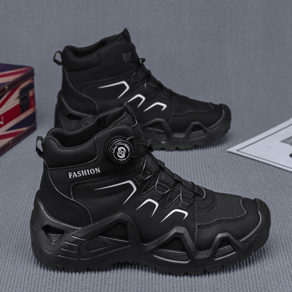 ⏰Limited Time Sale 70% OFF-Men's Orthopedic Hiking Boots - Built-In Arch Support; Waterproof; Anti-Slip; Smash-Resistant; Wide Toe; Ideal for Hiking; Outdoor Adventures