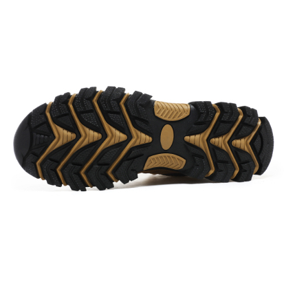 Men's Orthopedic Arch Support Hiking Boots-Slip&Water-Resistant, Design for All-Day wear Comfortable Work Boots-Ideal for Outdoor Adventures, Work and Travelling