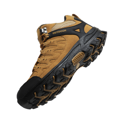 Men's Orthopedic Arch Support Hiking Boots-Slip&Water-Resistant, Design for All-Day wear Comfortable Work Boots-Ideal for Outdoor Adventures, Work and Travelling