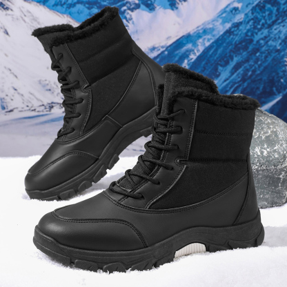 Men's Waterproof Hiking Boots - Breathable Quick-Dry Upper,Mountain Trekking & Outdoor Adventures | All-Terrain Grip & Abrasion-Proof