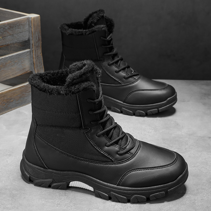 Men's Waterproof Hiking Boots - Breathable Quick-Dry Upper,Mountain Trekking & Outdoor Adventures | All-Terrain Grip & Abrasion-Proof