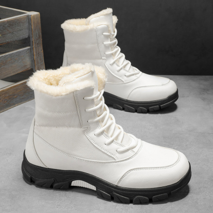 Men's Waterproof Hiking Boots - Breathable Quick-Dry Upper,Mountain Trekking & Outdoor Adventures | All-Terrain Grip & Abrasion-Proof